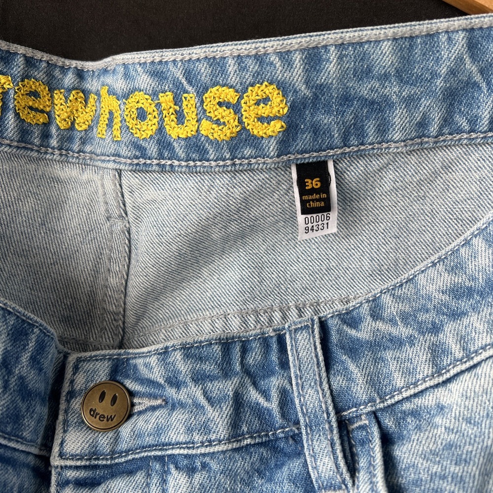 Drew House tapered leg jean Colfax Wash Size 36 …b37 - Picture 3 of 4